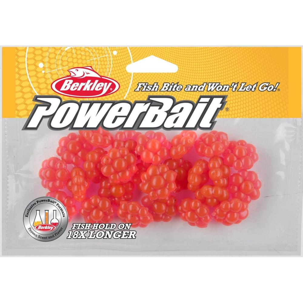 image:imageBerkley PowerBait TroutSteelhead Egg Clusters Fishing Bait Shrimp Irresistible Scent amp Flavor Natural Presentation Ideal for Trout Steelhead Salmon and More