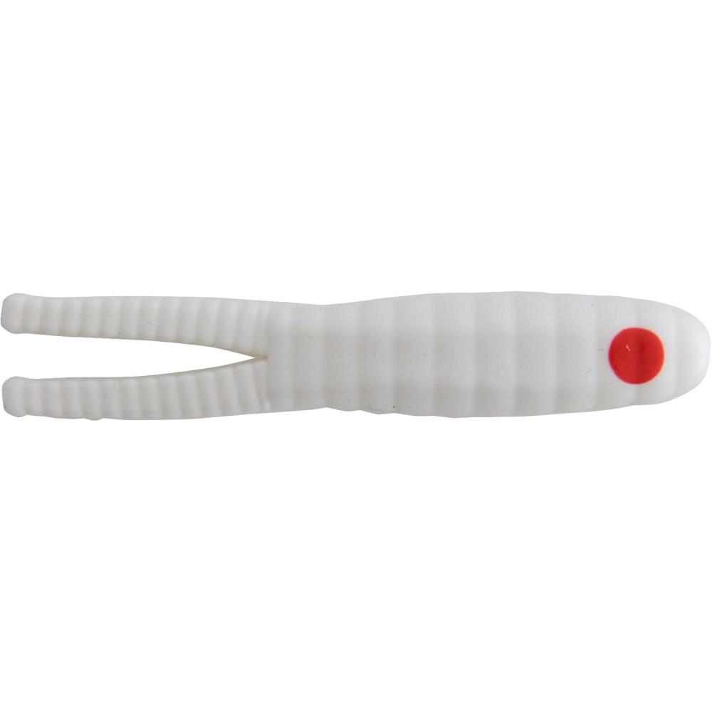 image:imageJohnson Beetle Spin Fishing BaitWhiteRed Dot