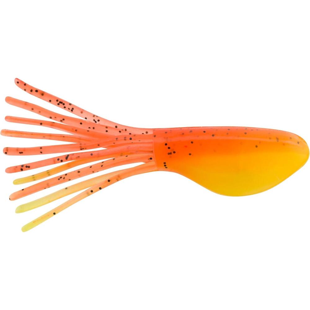 image:imageJohnson Crappie Buster Shad Tubes Soft BaitOrange PepperChartreuse