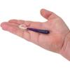 Berkley Berkley PowerBait Rib Worm(Electric Blue/White)