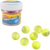 Berkley PowerBait Power Clear Eggs Floating Fishing Bait, Clear Silver-Fl. Yellow, Irresistible Scent & Flavor, Natural Presentation, Ideal for Trout, Steelhead, Salmon and More