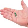 Berkley PowerBait Pre-Rigged Atomic Tubes Fishing Soft Bait(Dark Green Pearl/Black Pepper)