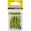 Berkley PowerBait Pre-Rigged Atomic Tubes Fishing Soft Bait(Perch)