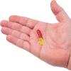 Berkley PowerBait Pre-Rigged Atomic Tubes Fishing Soft Bait(Red Chartreuse)