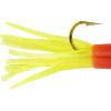 Berkley PowerBait Pre-Rigged Atomic Tubes Fishing Soft Bait(Red Chartreuse)