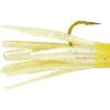 Berkley PowerBait Pre-Rigged Atomic Tubes Fishing Soft Bait(Yellow Pearl Silver Fleck)