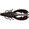 Berkley PowerBait Craw Fatty Fishing Soft Bait(Black Red Fleck)