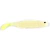 Berkley PowerBait Mullet 4″ Soft Swimbait, 6 Pack, Glow/Chartreuse