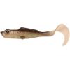 Berkley PowerBait Power Minnow Grub,Black Shad, 3″ (6 Count)