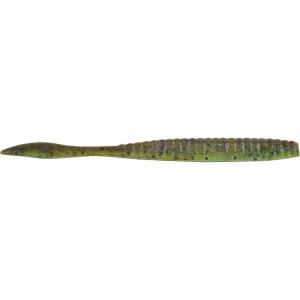 Berkley Berkley PowerBait MaxScent Flat Worm(Green Pumpkin/Watermelon)