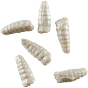 Berkley Gulp! Alive! Waxies Fishing Soft Bait(White)