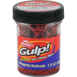 Berkley Gulp! Maggot Fishing Soft Bait(Red Wiggler)