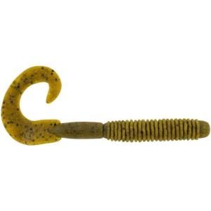 Berkley PowerBait MaxScent Lunch Worm Fishing Soft Bait(Green Pumpkin)