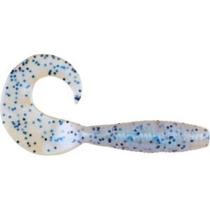 Berkley PowerBait Power Grubs Fishing Soft Bait(Blue Pearl Salt and Pepper)