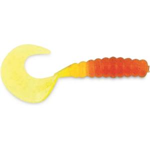 Berkley PowerBait Power Grubs Fishing Soft Bait(Natural Chartreuse)