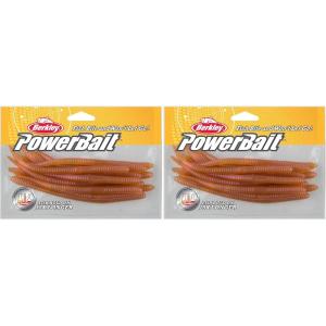 Berkley PowerBait Power Nightcrawler Natural, 6″ (13 Count)(6″ (13 Count) (Pack of 2))