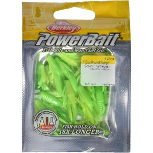 Berkley PowerBait Power Nymph Green Chartreuse, 1″ (12 Count)
