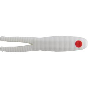 Johnson Beetle Spin Fishing Bait(White/Red Dot)