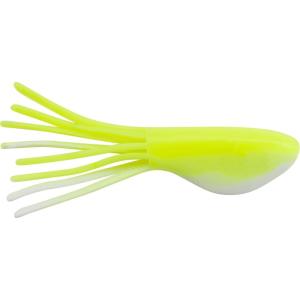 Johnson Crappie Buster Shad Tubes Soft Bait(Lemon-White)