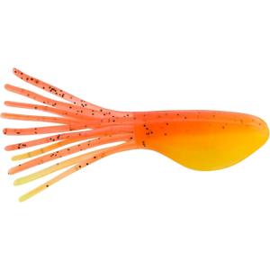 Johnson Crappie Buster Shad Tubes Soft Bait(Orange Pepper-Chartreuse)