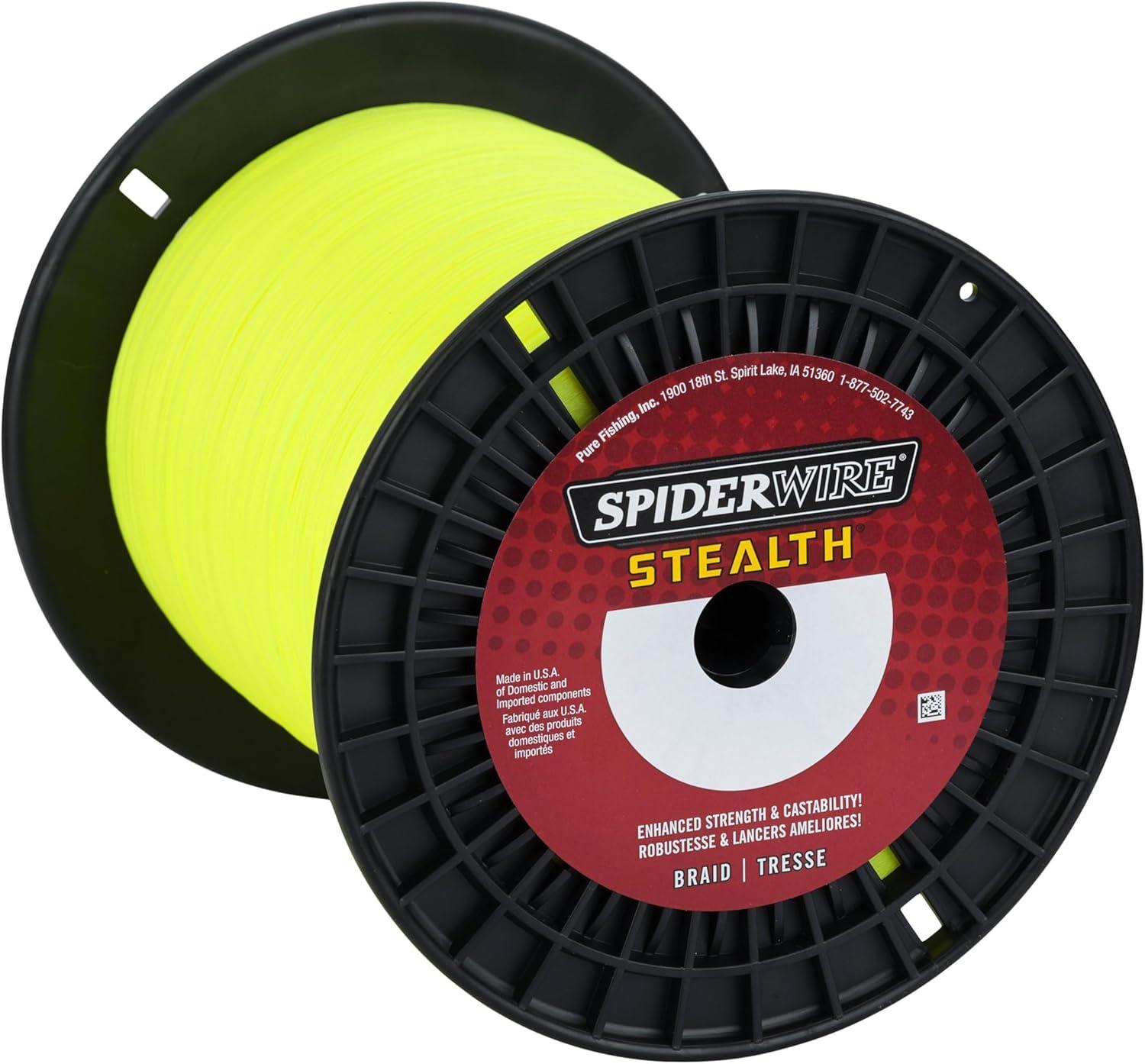 image:imageSpiderWire Stealth Braid Fishing LineHiVis Yellow