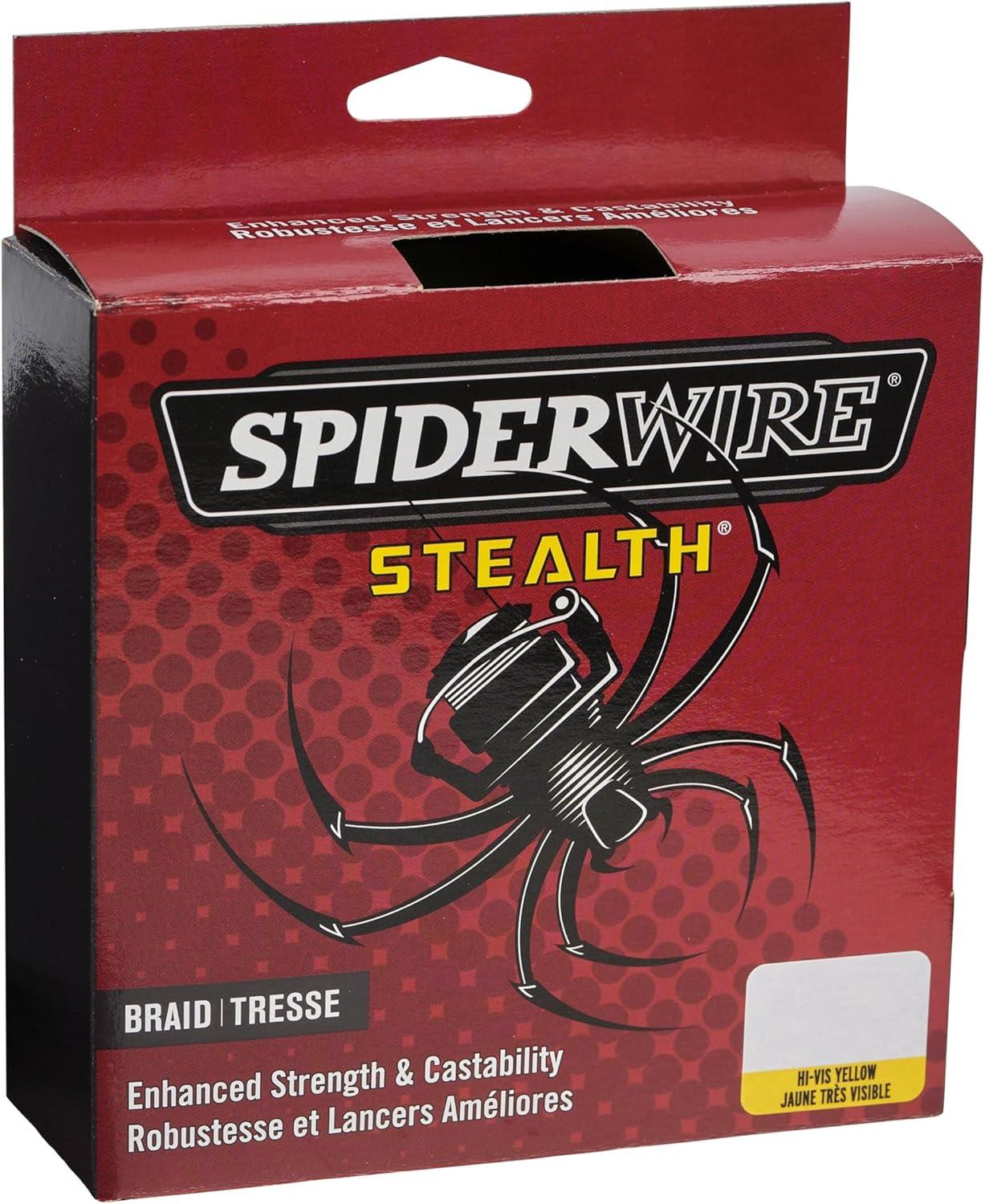 image:imageSpiderWire Stealth Braid Fishing LineHiVis Yellow