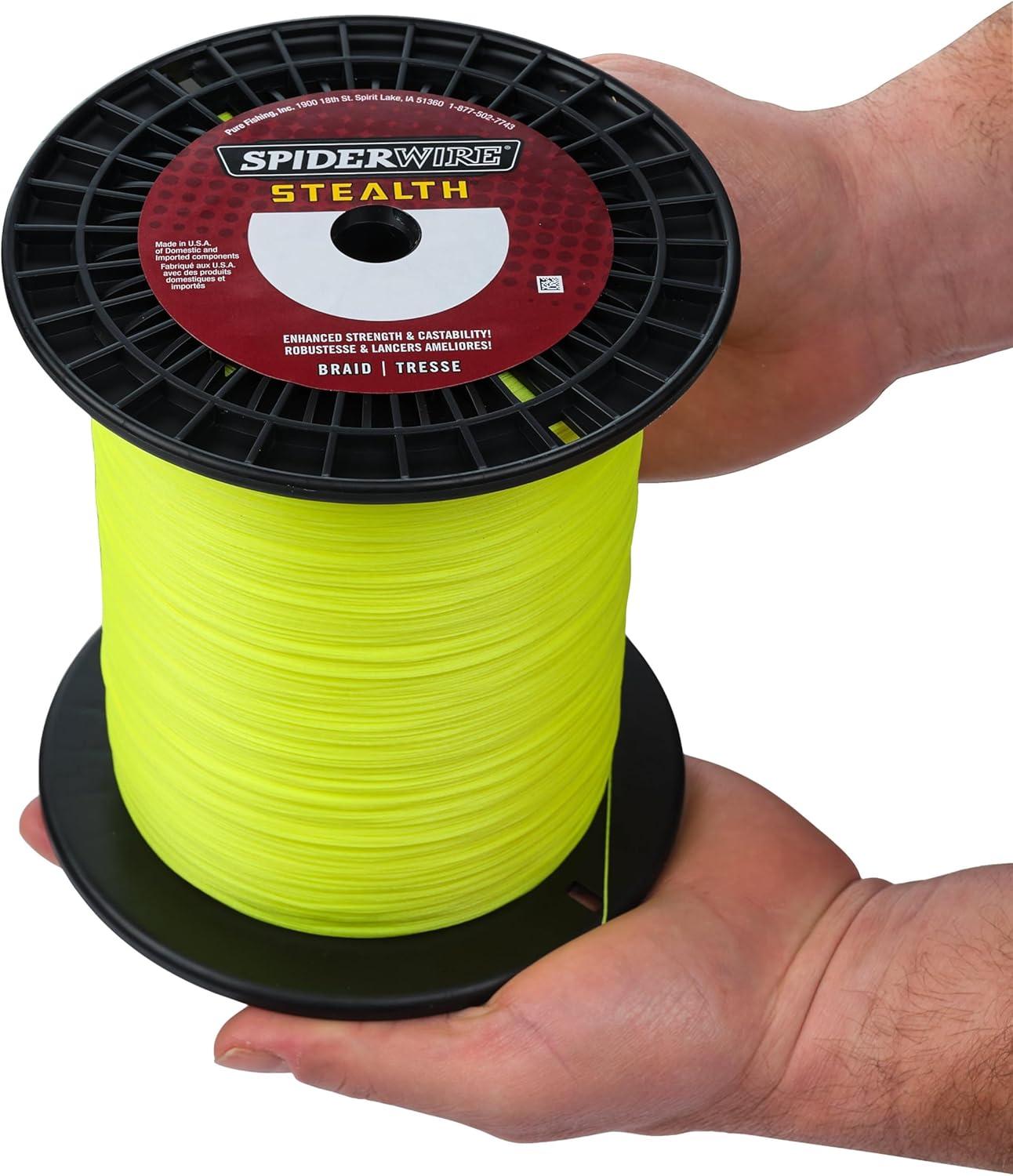 image:imageSpiderWire Stealth Braid Fishing LineHiVis Yellow