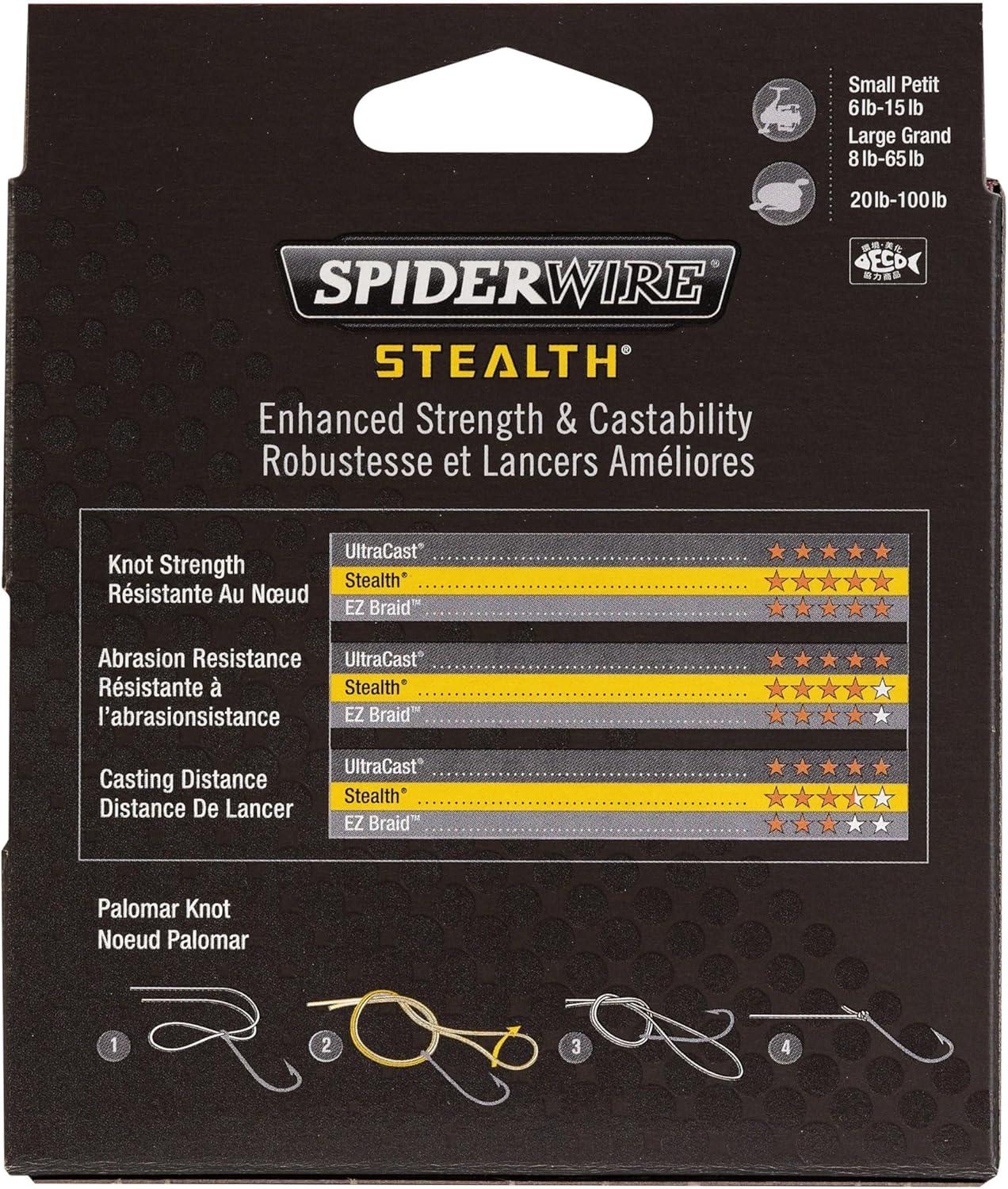 image:imageSpiderWire Stealth Braid Fishing LineHiVis Yellow