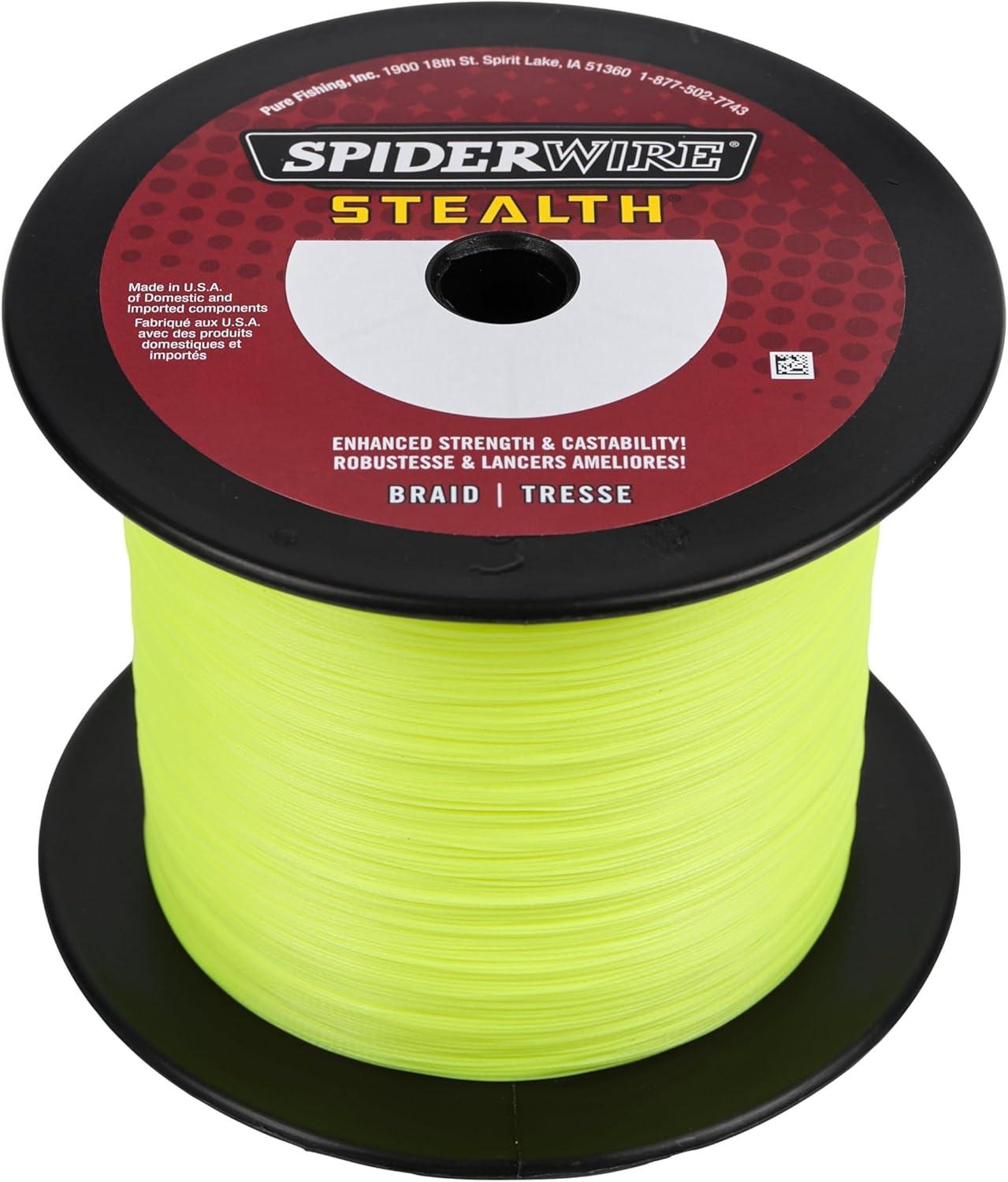 image:imageSpiderWire Stealth Braid Fishing LineHiVis Yellow