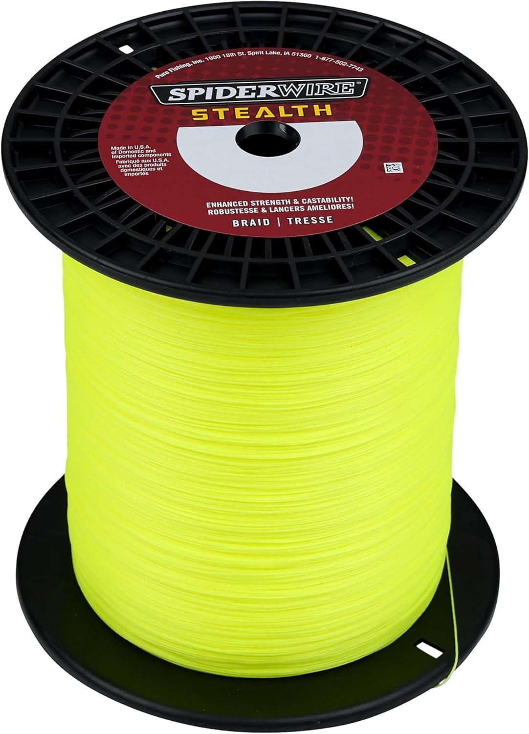 image:imageSpiderWire Stealth Braid Fishing LineHiVis Yellow