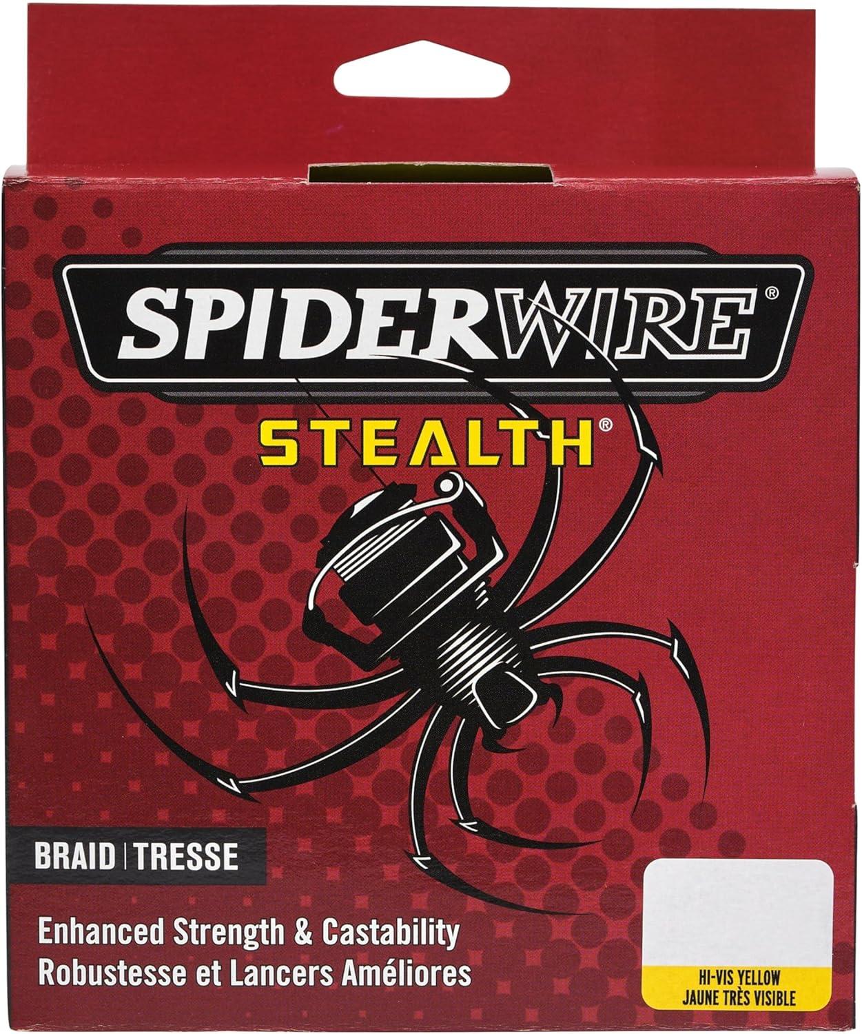 image:imageSpiderWire Stealth Braid Fishing LineHiVis Yellow