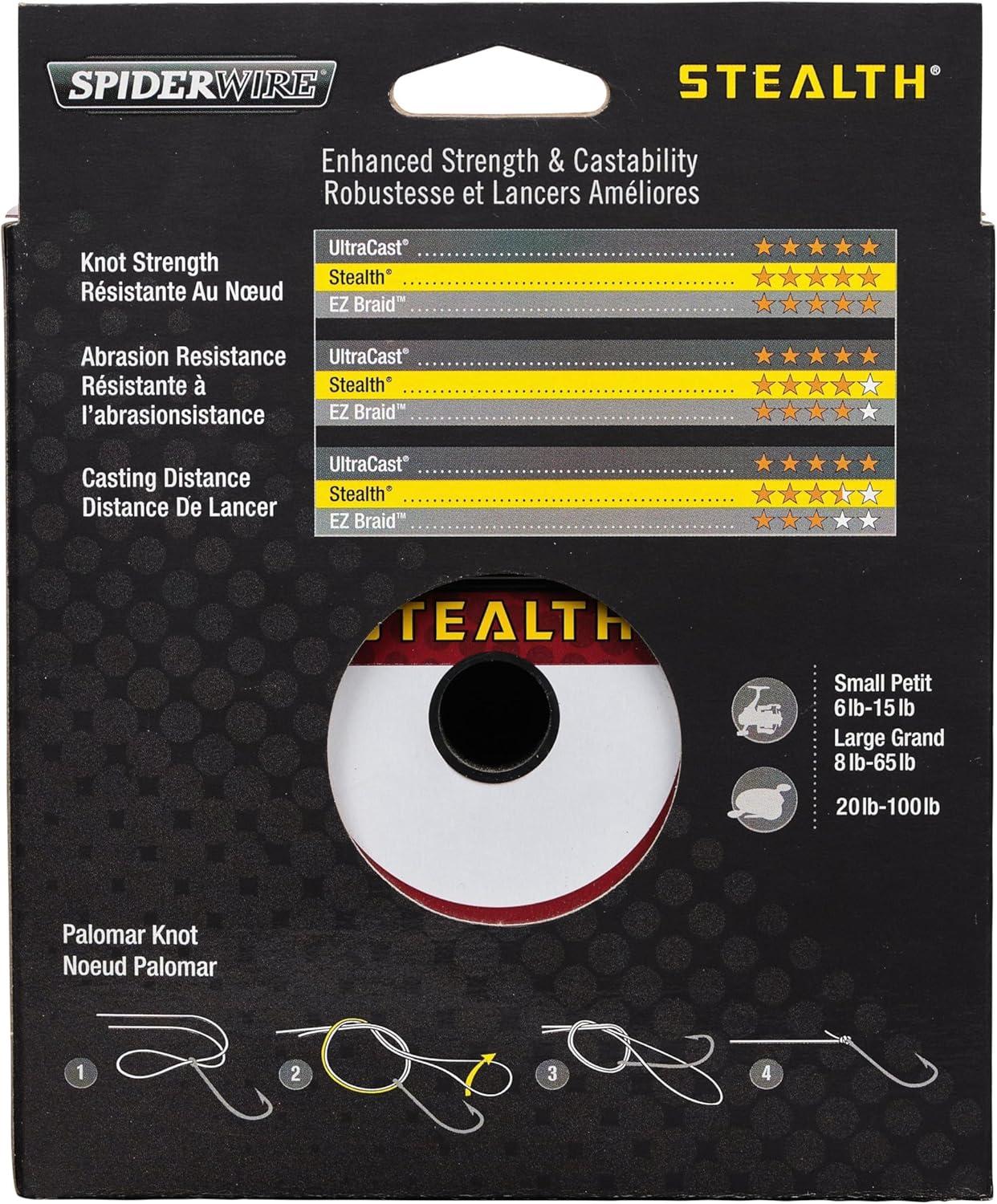 image:imageSpiderWire Stealth Braid Fishing LineHiVis Yellow