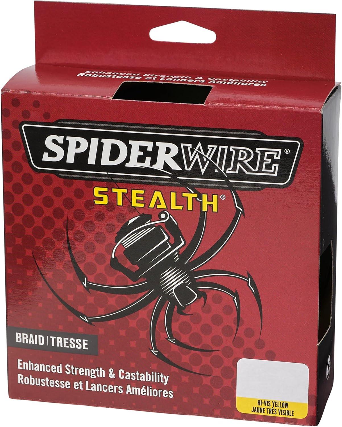 image:imageSpiderWire Stealth Braid Fishing LineHiVis Yellow