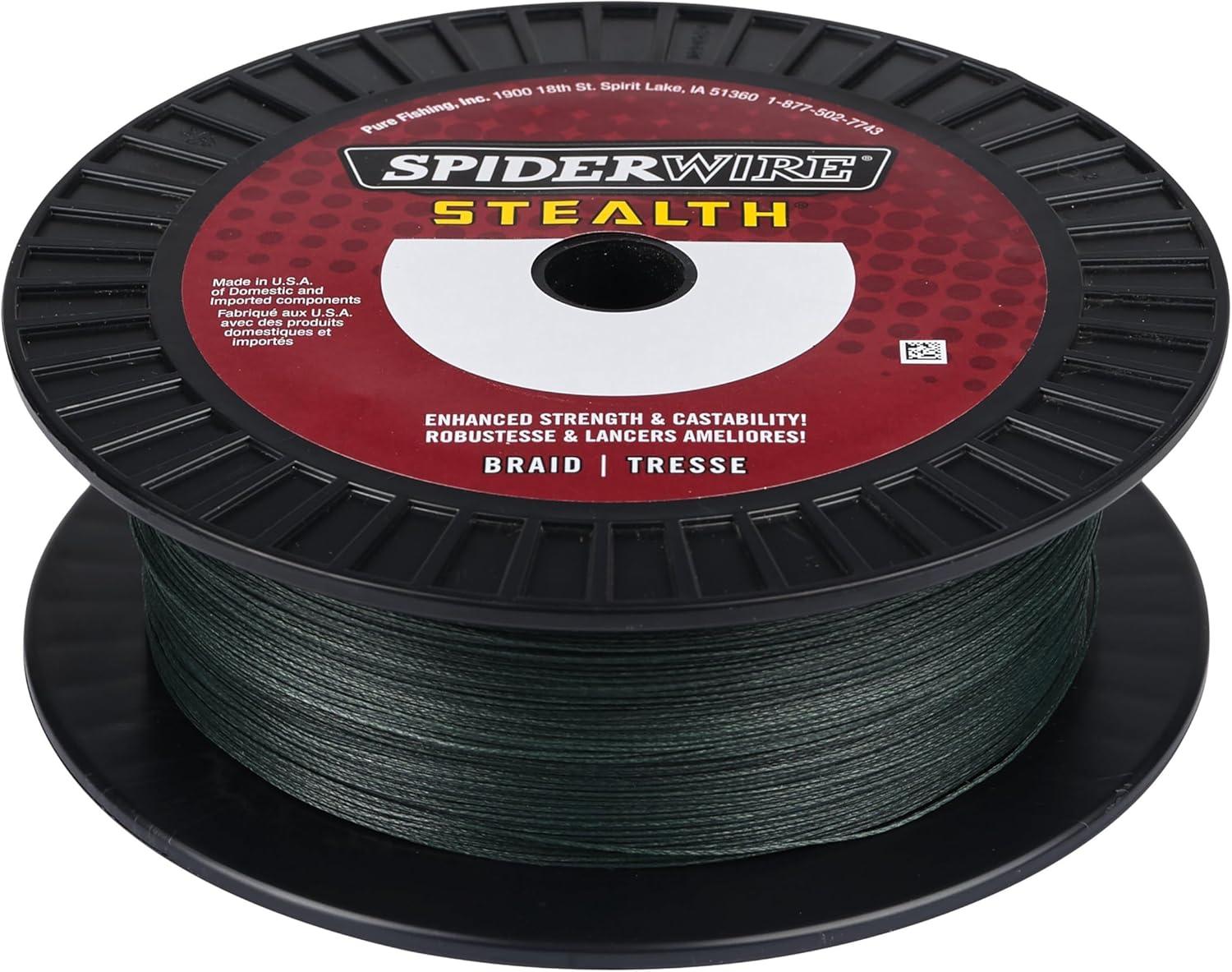 image:imageSpiderWire Stealth Braid Fishing LineMoss Green