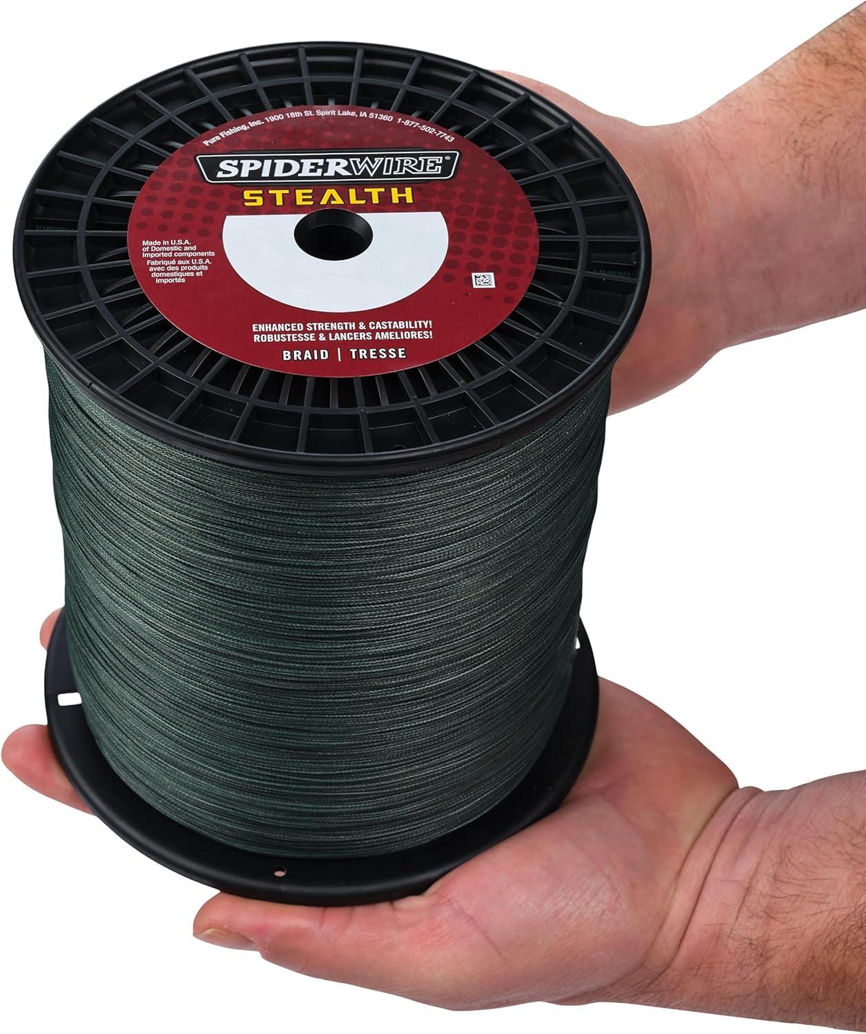 image:imageSpiderWire Stealth Braid Fishing LineMoss Green