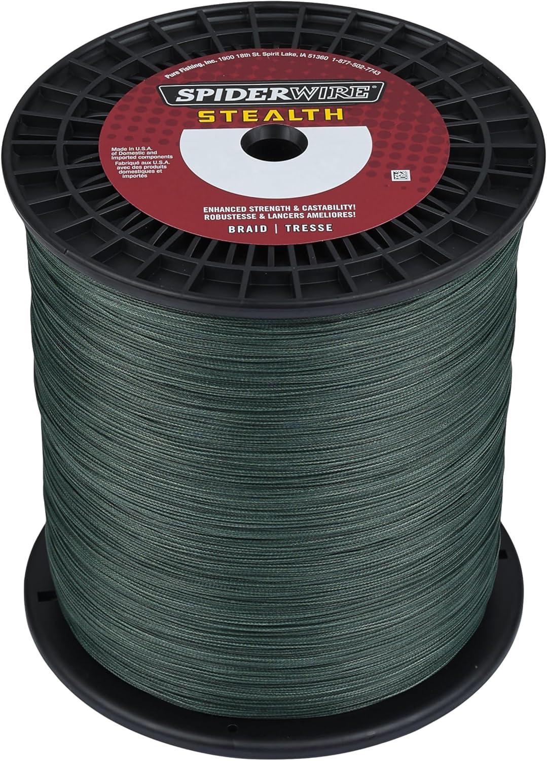 image:imageSpiderWire Stealth Braid Fishing LineMoss Green