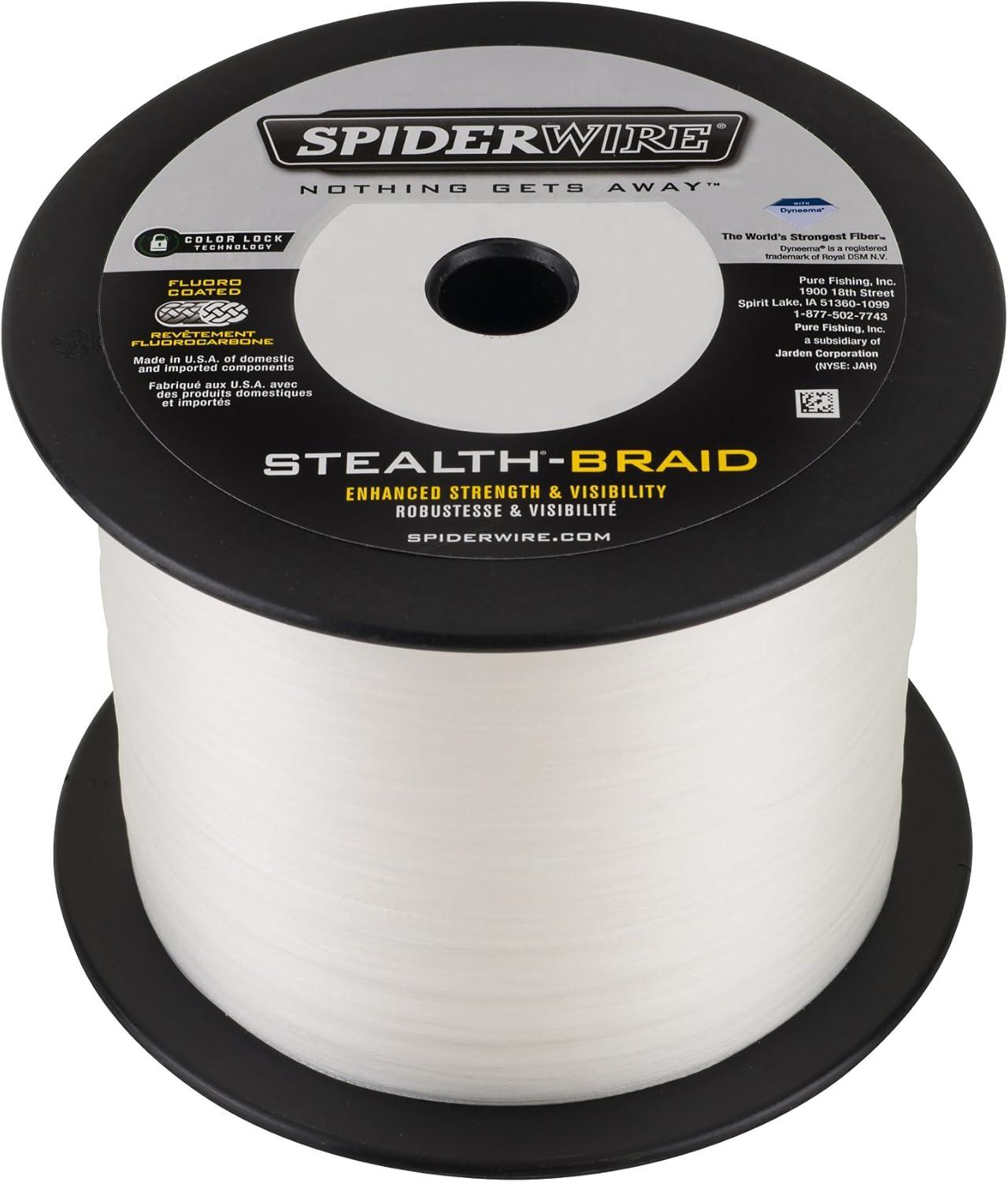 image:imageSpiderWire Stealth Braid Fishing LineTranslucent