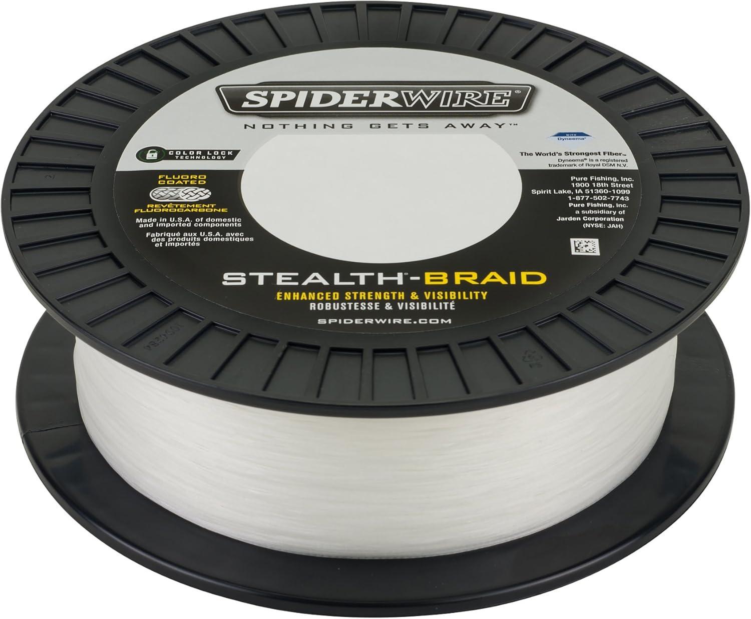 image:imageSpiderWire Stealth Braid Fishing LineTranslucent