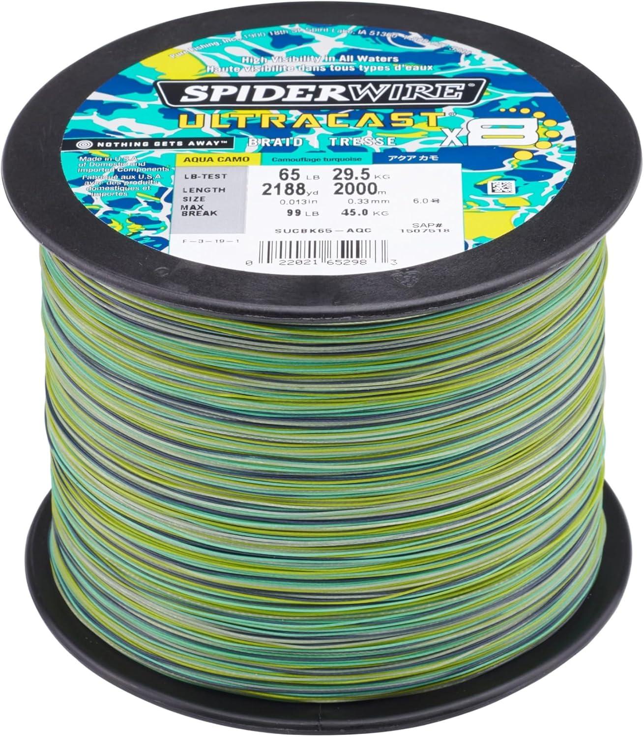 image:imageSpiderWire Ultracast BraidAqua Camo