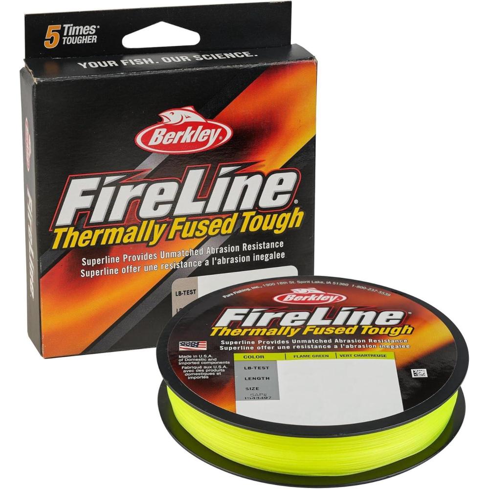image:imageBerkley FireLine Superline Fishing LineFlame Green New