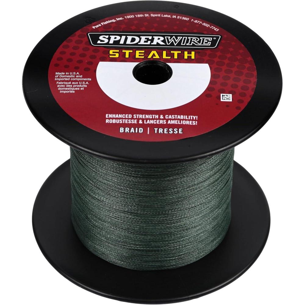 image:imageSpiderWire Stealth Braid Fishing LineGreen