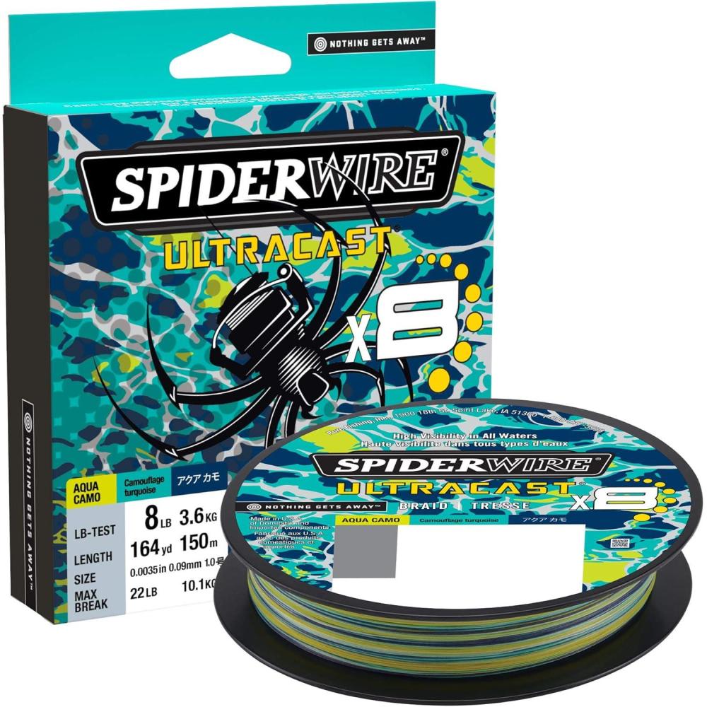 image:imageSpiderWire Ultracast BraidAqua Camo