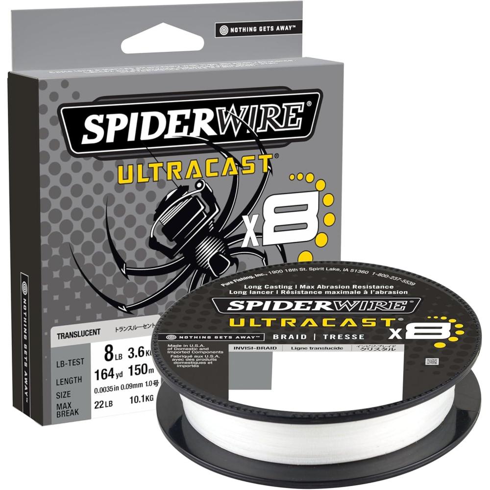 image:imageSpiderWire Ultracast BraidInvisibraidTranslucent