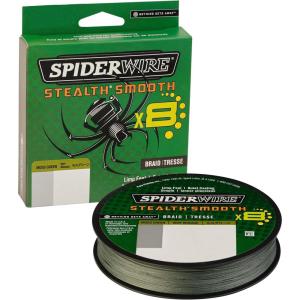 SpiderWire Stealth Braid Fishing Line(Moss Green – Stealth Smooth)