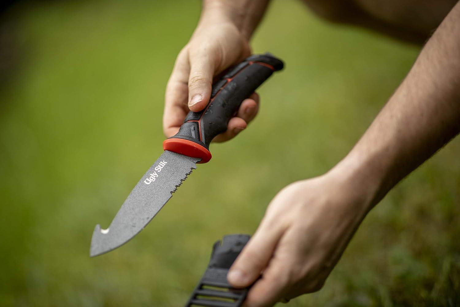 image:imageUgly Stik Tools Gut Hook Bait Fishing Knife Black