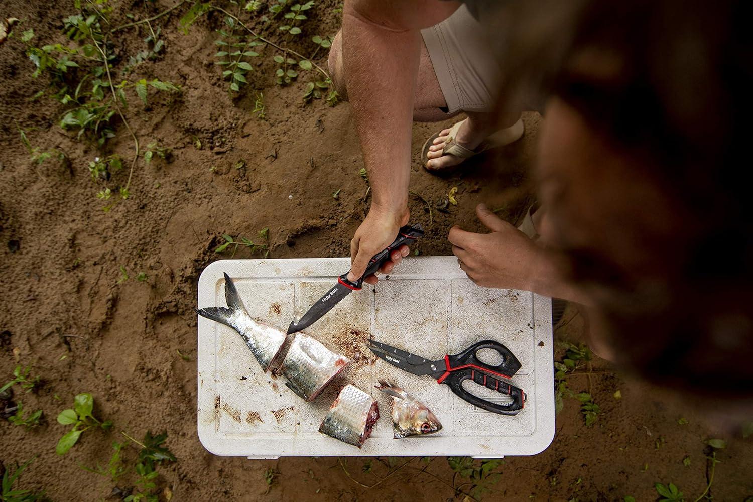 image:imageUgly Stik Tools Gut Hook Bait Fishing Knife Black