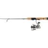 Pflueger Trion Spinning Reel and Fenwick HMG Ice Fishing Rod Combo, 28″ – Medium Heavy