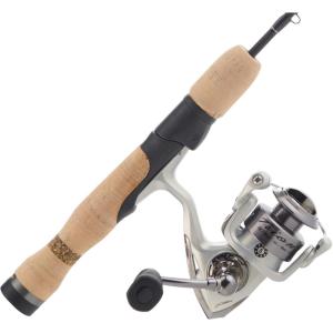 Pflueger Trion Spinning Reel and Fenwick HMG Ice Fishing Rod Combo, 28″ – Medium Heavy