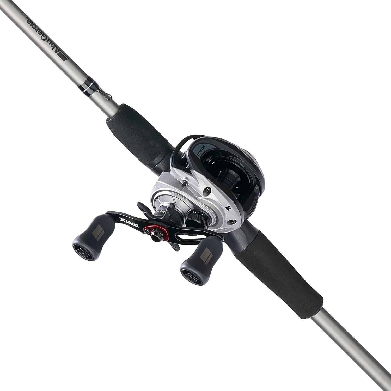 image:imageAbu Garcia Max X Low Profile Baitcast Reel and Fishing Rod ComboMax X New Model Left