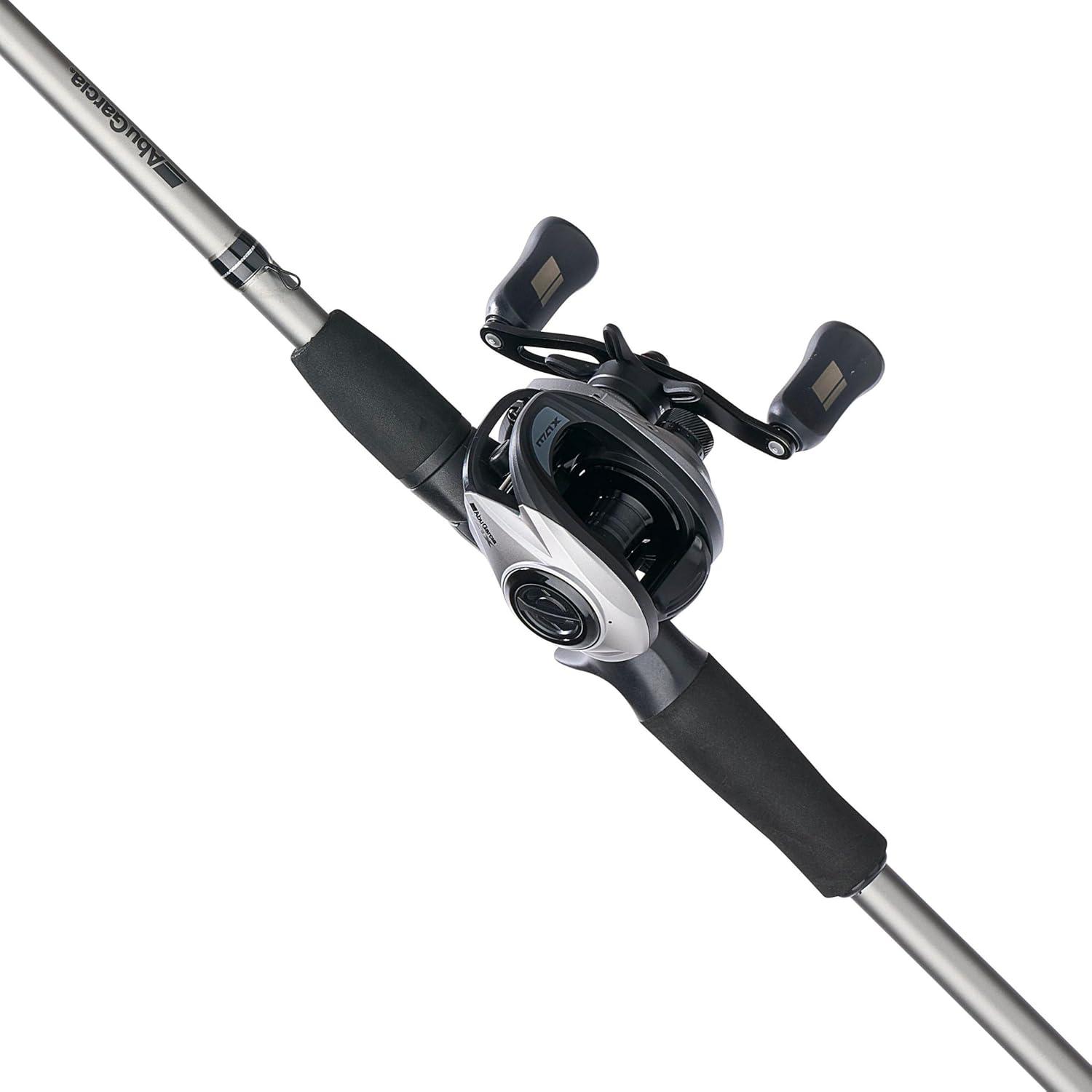 image:imageAbu Garcia Max X Low Profile Baitcast Reel and Fishing Rod ComboMax X New Model Left